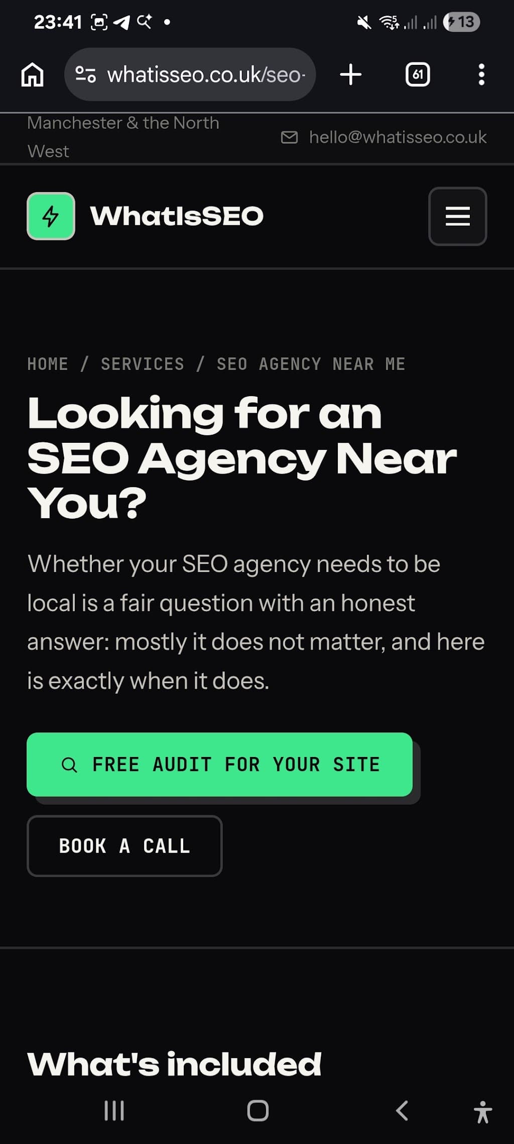 SEO Agency Manchester - Local SEO Company - WhatisSEO.co.uk