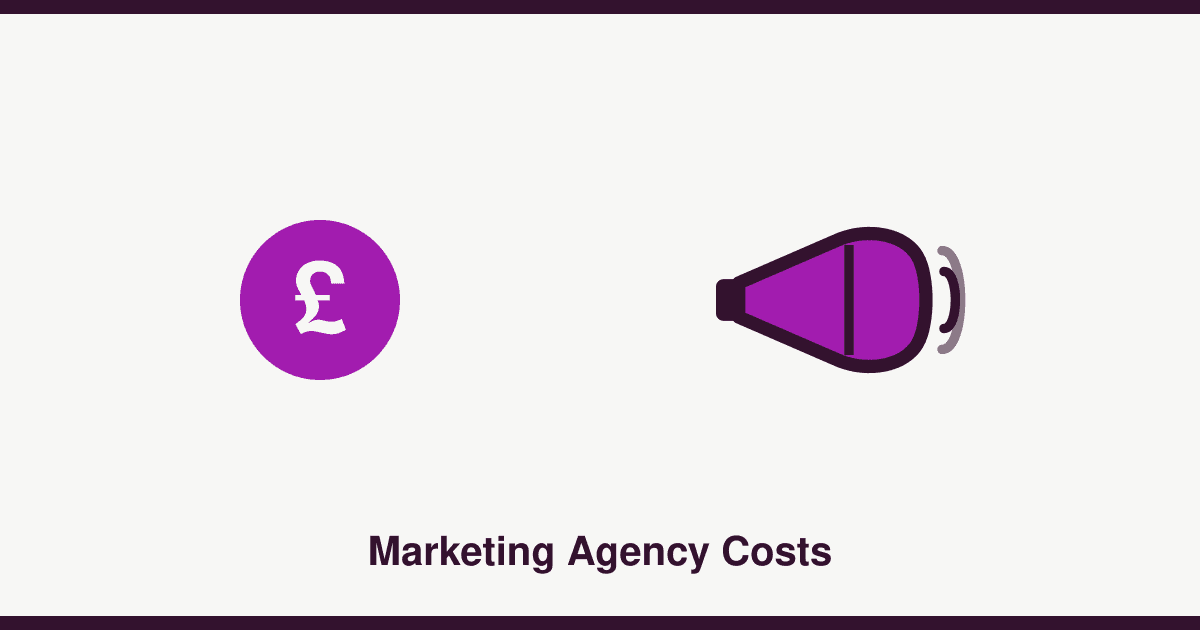How much does a marketing agency cost in the UK?